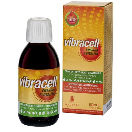 Named Vibracell Energia e vitalità integratore concentrato multivitaminico 150 ml Named Vibracell Energia e vitalità integratore concentrato multivitaminico 150 ml