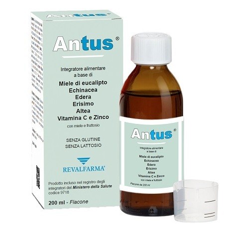 Revalfarma Antus integratore fluidificante per vie respiratorie 200 ml Revalfarma Antus integratore fluidificante per vie respiratorie 200 ml