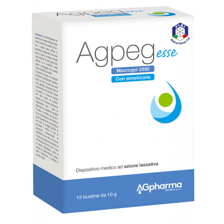 Ag Pharma Agpeg Esse integratore contro la stipsi 15 bustine