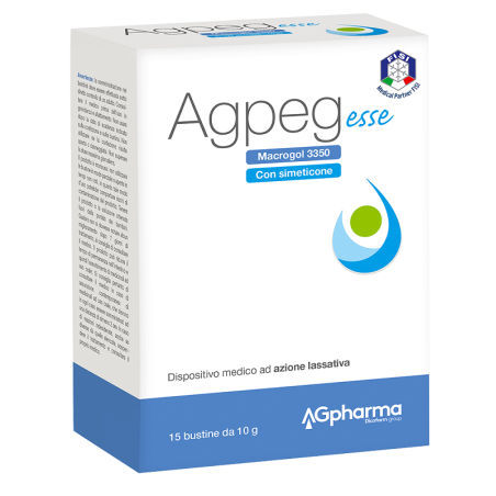 Ag Pharma Agpeg Esse integratore contro la stipsi 15 bustine Ag Pharma Agpeg Esse integratore contro la stipsi 15 bustine
