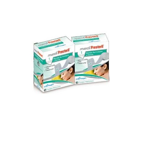 Medipresteril Benda Auricolare per Fissaggio Medicazioni 12/8 2x500 cm Medipresteril Benda Auricolare per Fissaggio Medicazioni 12/8 2x500 cm