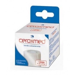Ceroxmed Benda elastica autoaderente traspirante 4 cm x 4 m 1 benda