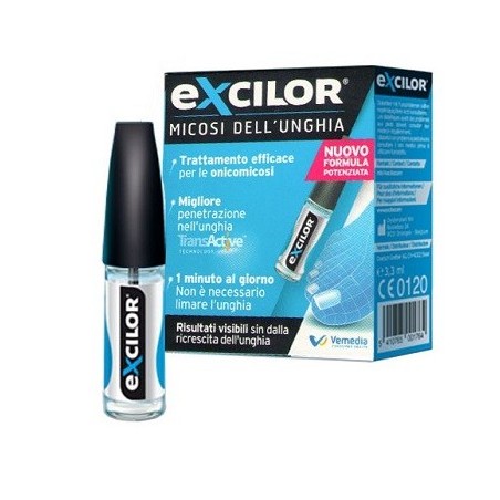 Excilor Micosi dell'unghia trattamento efficace per le onicomicosi 3,3 ml Excilor Micosi dell'unghia trattamento efficace per le onicomicosi 3,3 ml