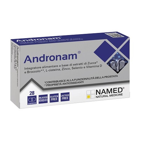 Named Andronam integratore per il benessere della prostata 28 compresse