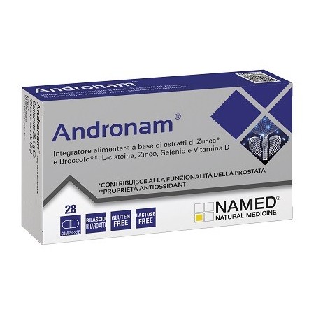 Named Andronam integratore per il benessere della prostata 28 compresse Named Andronam integratore per il benessere della prostata 28 compresse