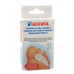 Gehwol Cuscinetto in gel polimerico per dita a martello piede destro