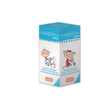 Simbiosistem Gocce 10 ml - Fermenti Lattici Vivi per Bambini