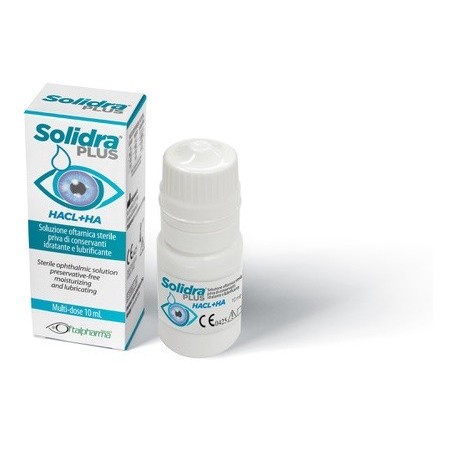 Oftalpharma Solidra Plus Gocce oculari per occhio secco 10 ml Oftalpharma Solidra Plus Gocce oculari per occhio secco 10 ml