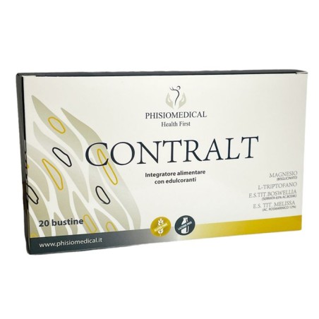 Phisiomedical Contralt integratore rilassante 20 bustine Phisiomedical Contralt integratore rilassante 20 bustine