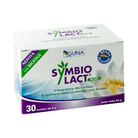Guna Symbiolact Plus integratore di fermenti lattici probiotici 30 buste 2 g