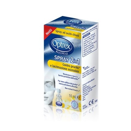 Optrex Actimist 2in1 spray contro prurito/lacrimazione per allergia 10ml