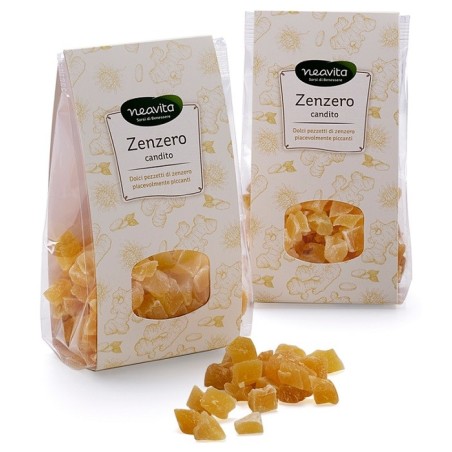 Zenzero Candito in Pezzi 100g Zenzero Candito in Pezzi 100g