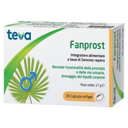 Teva Fanprost integratore per prostata e vie urinarie 30 capsule softgel