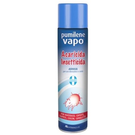 Montefarmaco Pumilene Vapo acaricida insetticida per tessuti domestici 400 ml Montefarmaco Pumilene Vapo acaricida insetticida per tessuti domestici 400 ml