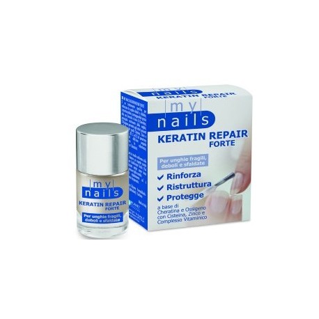 My Nails Keratin Repair Forte trattamento unghie fragili deboli sfaldate 10 ml