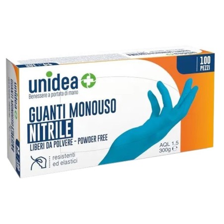 Guanti in Nitrile Senza Polvere Misura Small 100 Pezzi Guanti in Nitrile Senza Polvere Misura Small 100 Pezzi