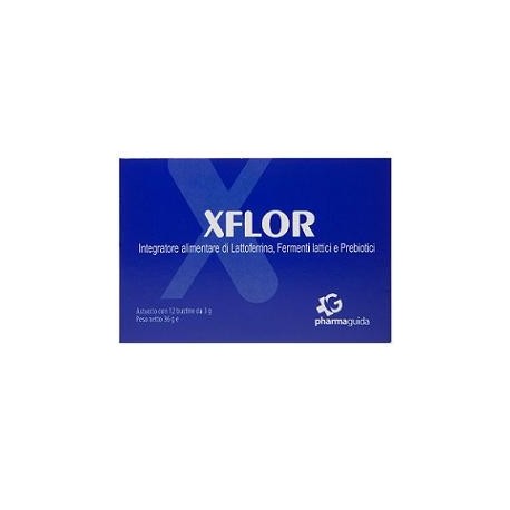 XFlor 12 Bustine - Fermenti Lattici per Bambini e Adulti
