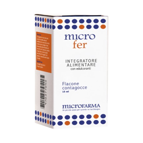 Microfarma Microfer integratore a base di acido folico 15 ml