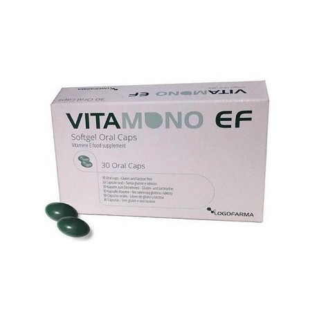 Logofarma Vitamono Ef integratore antiossidante per pelle stressata 30 capsule softgel