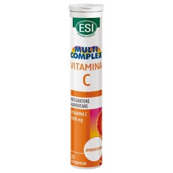 Esi Multicomplex Vitamina C alto dosaggio 1000 mg 20 compresse effervescenti