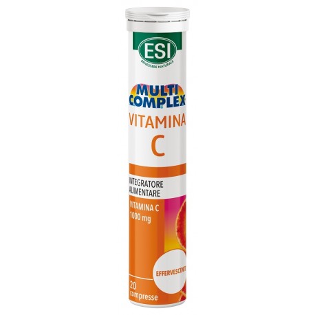 Esi Multicomplex Vitamina C alto dosaggio 1000 mg 20 compresse effervescenti