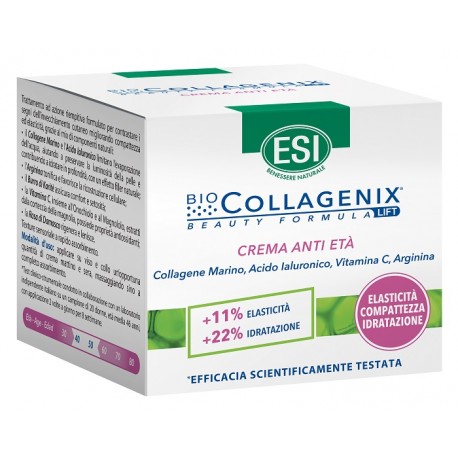 Esi Biocollagenix Crema viso antietà riempitiva per invecchiamento cutaneo con collagene 50 ml