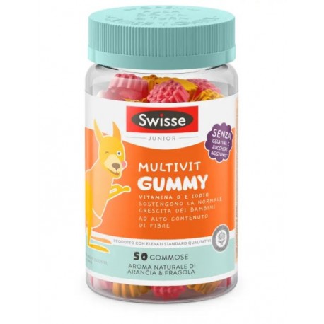 Swisse Junior Gummy Multivit integratore multivitaminico per bambini 50 gommose