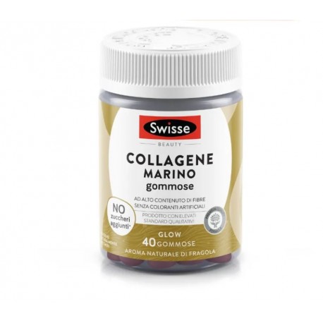 Swisse Beauty Collagene Marino integratore per la pelle 40 gommose gusto fragola