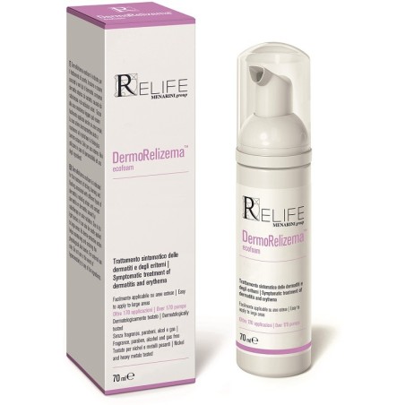 Relife Dermorelizema Ecofoam schiuma protettiva per dermatite 70 ml Relife Dermorelizema Ecofoam schiuma protettiva per dermatite 70 ml