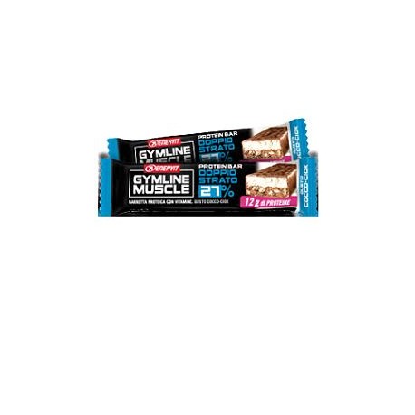 Enervit Gymline Muscle Protein Bar 27% doppio strato Cocco-ciok 1 pezzo