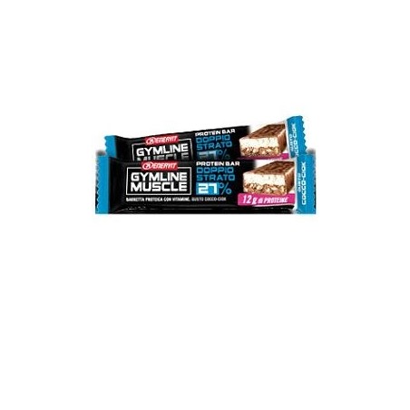 Enervit Gymline Muscle Protein Bar 27% doppio strato Cocco-ciok 1 pezzo Enervit Gymline Muscle Protein Bar 27% doppio strato Cocco-ciok 1 pezzo