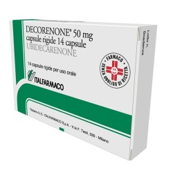 Decorenone 50 mg 14 capsule