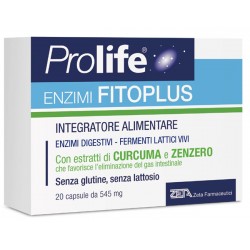 Prolife Enzimi Fitoplus Integratore con fermenti lattici 20 capsule