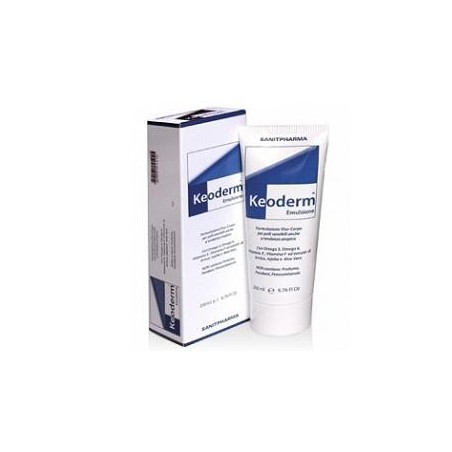 Sanitpharma Keoderm Emulsione dermatologica per pelle allergica 200 ml Sanitpharma Keoderm Emulsione dermatologica per pelle allergica 200 ml