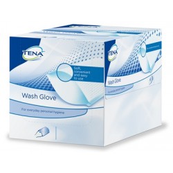 Tena Wash Glove guanto monouso per igiene pelli mature e delicate 50 pezzi