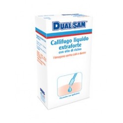 Dualsan callifugo liquido extraforte con olio di ricino per calli e duroni 12 ml