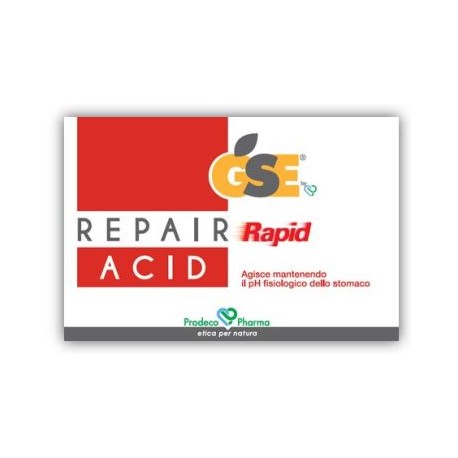 GSE Repair Rapid Acid integratore per iperacidità, bruciore gastrico e reflusso 36 compresse