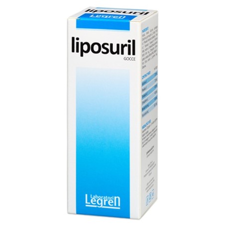 Laboratori Legren Liposuril integratore drenante per liquidi corporei gocce 50 ml Laboratori Legren Liposuril integratore drenante per liquidi corporei gocce 50 ml