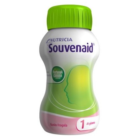Souvenaid Gusto Fragola 4x125 ml - Integratore per il Cervello Souvenaid Gusto Fragola 4x125 ml - Integratore per il Cervello