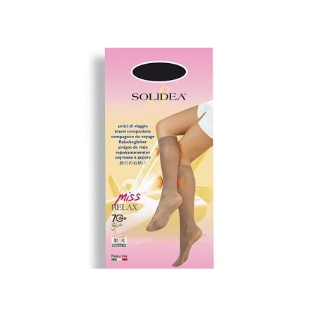 Solidea Gambaletto Miss Relax 70 Sheer Camel Tg. 2 Solidea Gambaletto Miss Relax 70 Sheer Camel Tg. 2