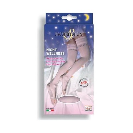 Solidea Night Welness Calza 70 den - Nero Tg. L Solidea Night Welness Calza 70 den - Nero Tg. L