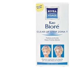 Nivea Viso Kao Biorè Clearup Strip Zona T cerotti per la rimozione dei punti neri