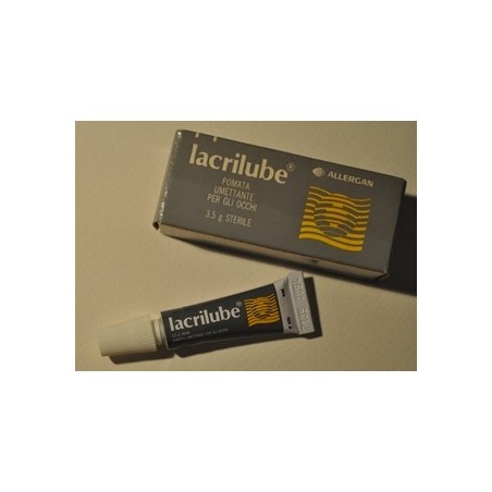 Abbvie Lacrilube 42,5% Paraffina Liquida + 57,3% Vaselina Bianca Unguento Oftalmico 3,5 g Abbvie Lacrilube 42,5% Paraffina Liquida + 57,3% Vaselina Bianca Unguento Oftalmico 3,5 g