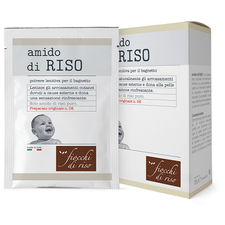 Artsana Fiocchi Di Riso Amido Di Riso Polvere Lenitivo 100 G