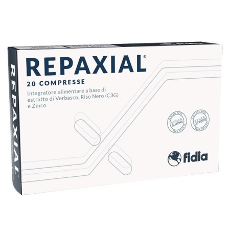 Fidia Farmaceutici Repaxial integratore per retinopatia 20 compresse Fidia Farmaceutici Repaxial integratore per retinopatia 20 compresse