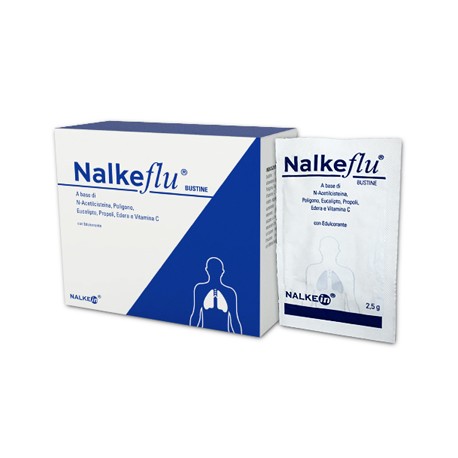 Nalkein Sa Nalkeflu integratore fludificante per vie respiratorie 20 bustine