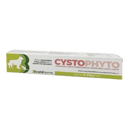 Cystophyto Pasta integratore per le vie urinarie di cani e gatti 30 g Cystophyto Pasta integratore per le vie urinarie di cani e gatti 30 g