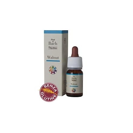 Guna Walnut gocce fiori di Bach per affrontare il cambiamento 10 ml Guna Walnut gocce fiori di Bach per affrontare il cambiamento 10 ml