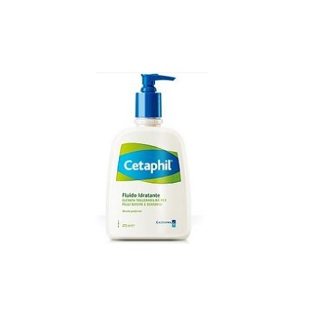 Cetaphil fluido idratante e lenitivo per pelle secca e sensibile corpo 470 ml