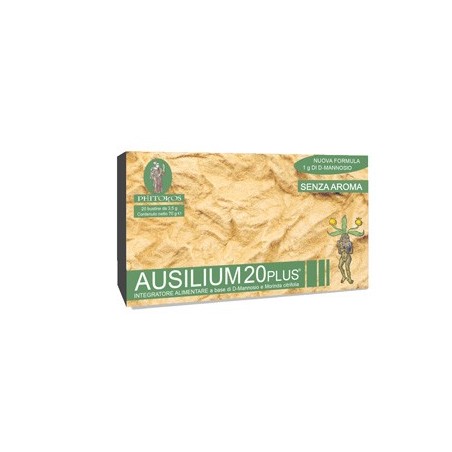 Ausilium 20 Plus integratore per cistiti batteriche senza aroma 20 bustine Ausilium 20 Plus integratore per cistiti batteriche senza aroma 20 bustine